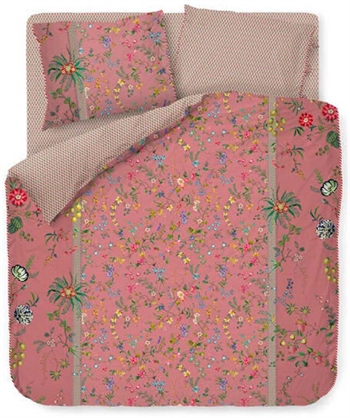 Bettwäsche mit Blumenmuster - 140 x 200 cm - Petites fleur pink - 2-in-1-Bettwäsche-Set - 100 % Baumwolle - Pip Studio Bettwäsche