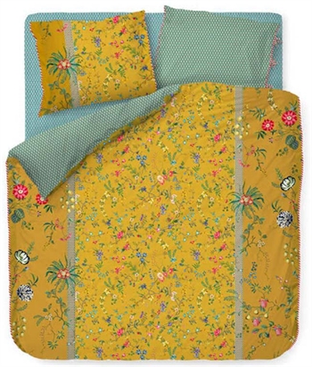 Bettwäsche mit Blumenmuster - 140 x 220 cm - Petites Fleurs - Bettwäscheset mit 2-in-1-Design - 100 % Baumwolle - Pip Studio Bettwäsche