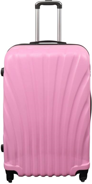 Großer Koffer - Muschel Rosa - Hardcase Koffer - Größe Groß - Exklusiver Reisekoffer