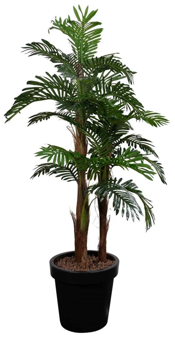 Künstliche Areca-Palme - 185 cm hoch - Große und dekorative Blätter - Künstliche Pflanze