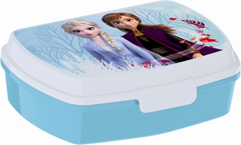 Frozen Brotdose - Brotdose mit 1 Fach für Kinder - Anna und Elsa