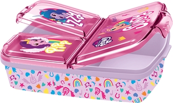 My Little Pony Lunchbox mit 3 Fächern - Sunny, Pipp und Izzy - Lunchbox für Kinder