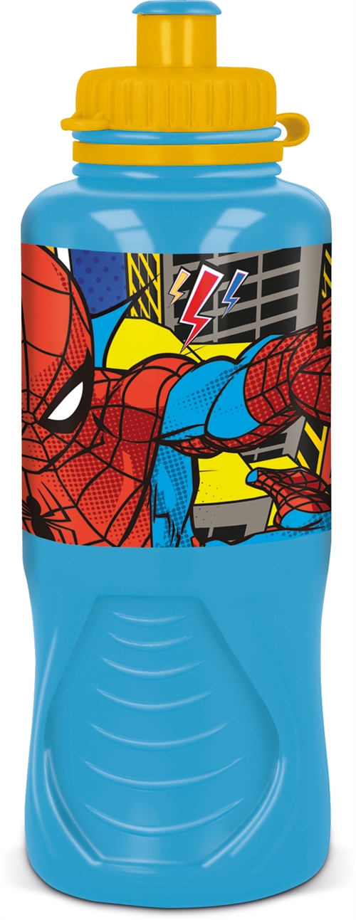 Spiderman Trinkflasche - Trinkflasche mit Trinkschnabel für Kinder - Spiderman