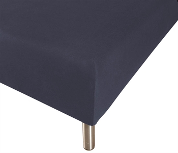 Boxspringbettlaken 90x200 cm - 100 % Baumwolle - Blau - Spannbettlaken für Matratzen