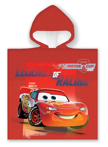 Badeponcho - Kinderhandtuch - 50x100 cm - Lightning McQueen Piston Cup - 100% Baumwolle