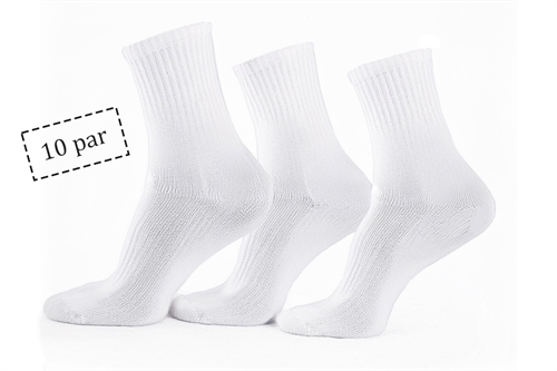 Footies – 10 Paar schwarze Sneakersocken– Größe 43-46 – Schicke Unisex-Socken