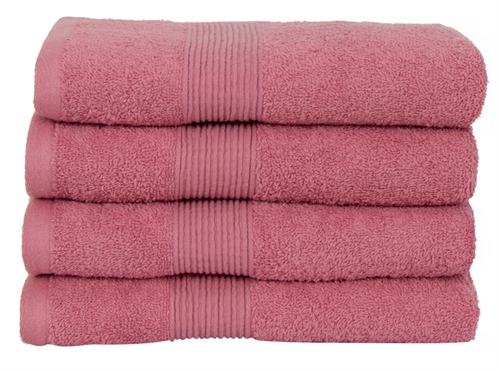 Handtuch - 50x100 cm - 100 % weiche Baumwolle - Rosa handtuch von Nordstrand Home