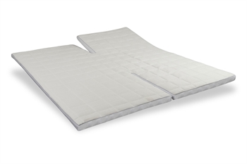 Matratzenauflage für h-geteilte Matratzen - 160x210 cm 5 cm hoch - Advance Memory-Schaum - Zen Sleep - Ergonomische Matratzenauflage