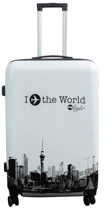 Großer Koffer - I Love The World Hardcase - Exklusiver Reisekoffer