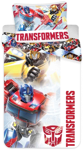 Bettwäsche 150x210 cm - Transformers - Bettwäsche für Kinder - Decke aus 100 % Baumwolle